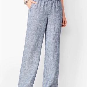 Linen draw string pants